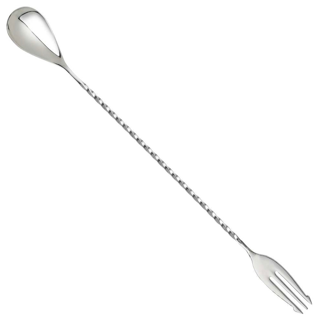 Fork Bar Spoon 30cm Silver