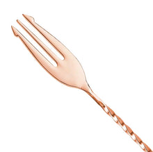 Load image into Gallery viewer, Fork Bar Spoon 30cm Copper
