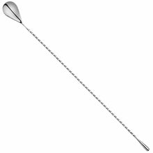 Load image into Gallery viewer, Drop Bar Spoon 40cm Silver
