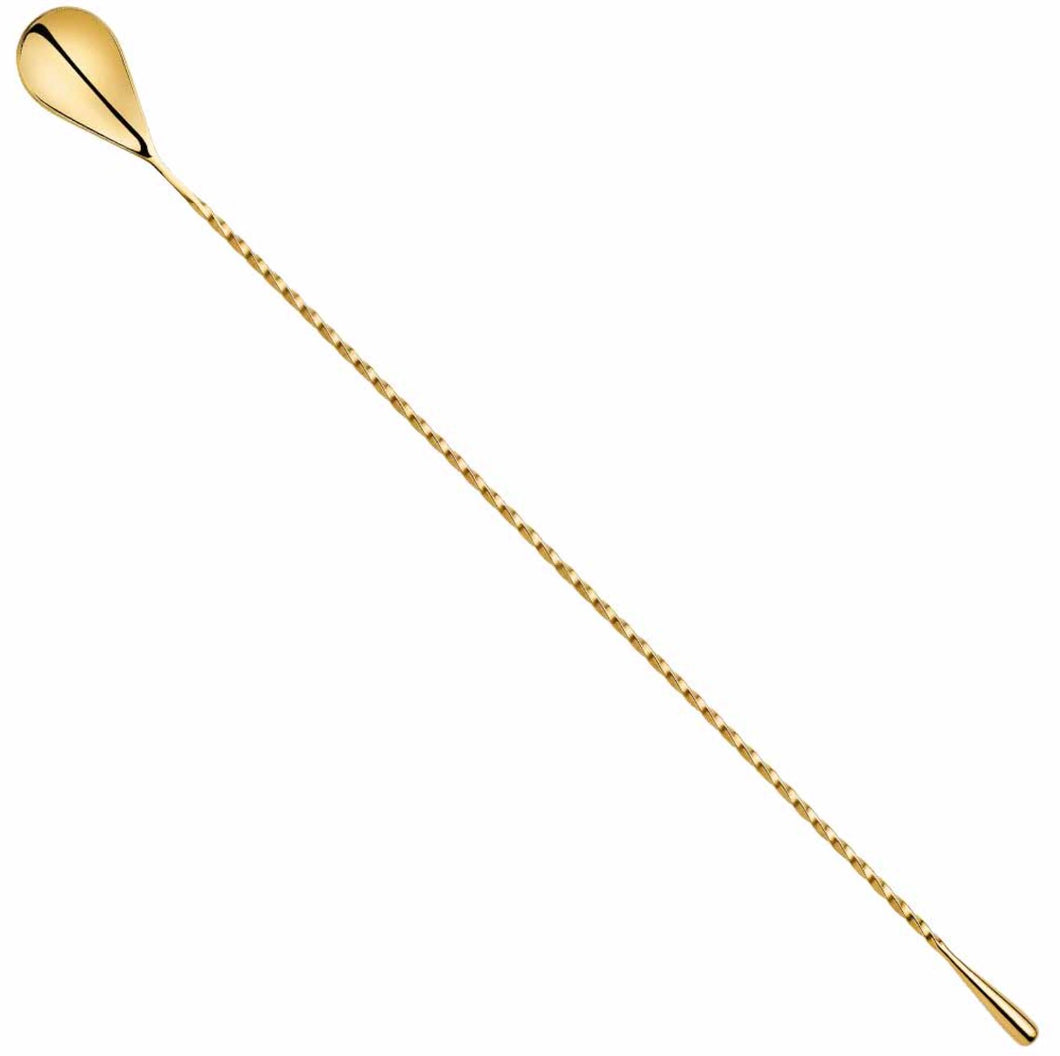 Drop Bar Spoon 40cm Gold