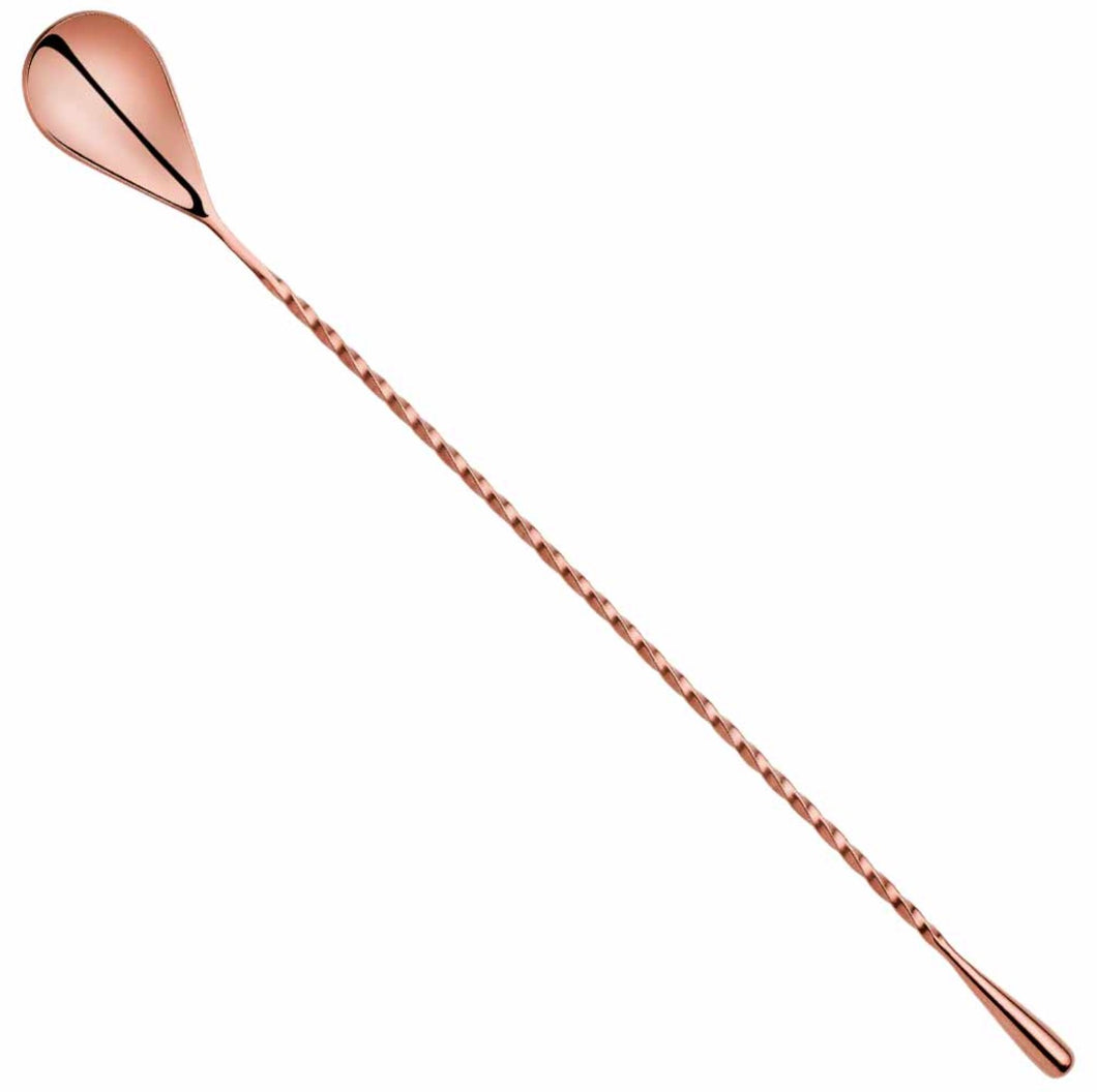 Drop Bar Spoon 30cm Copper