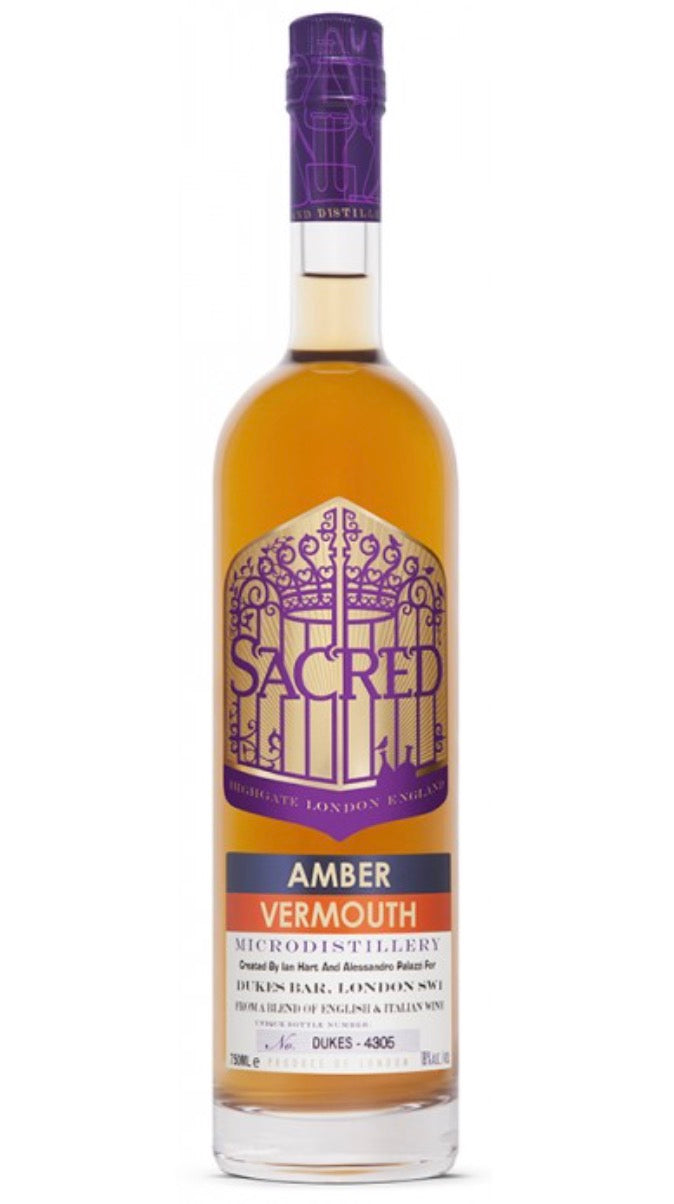 Sacred English Amber Vermouth