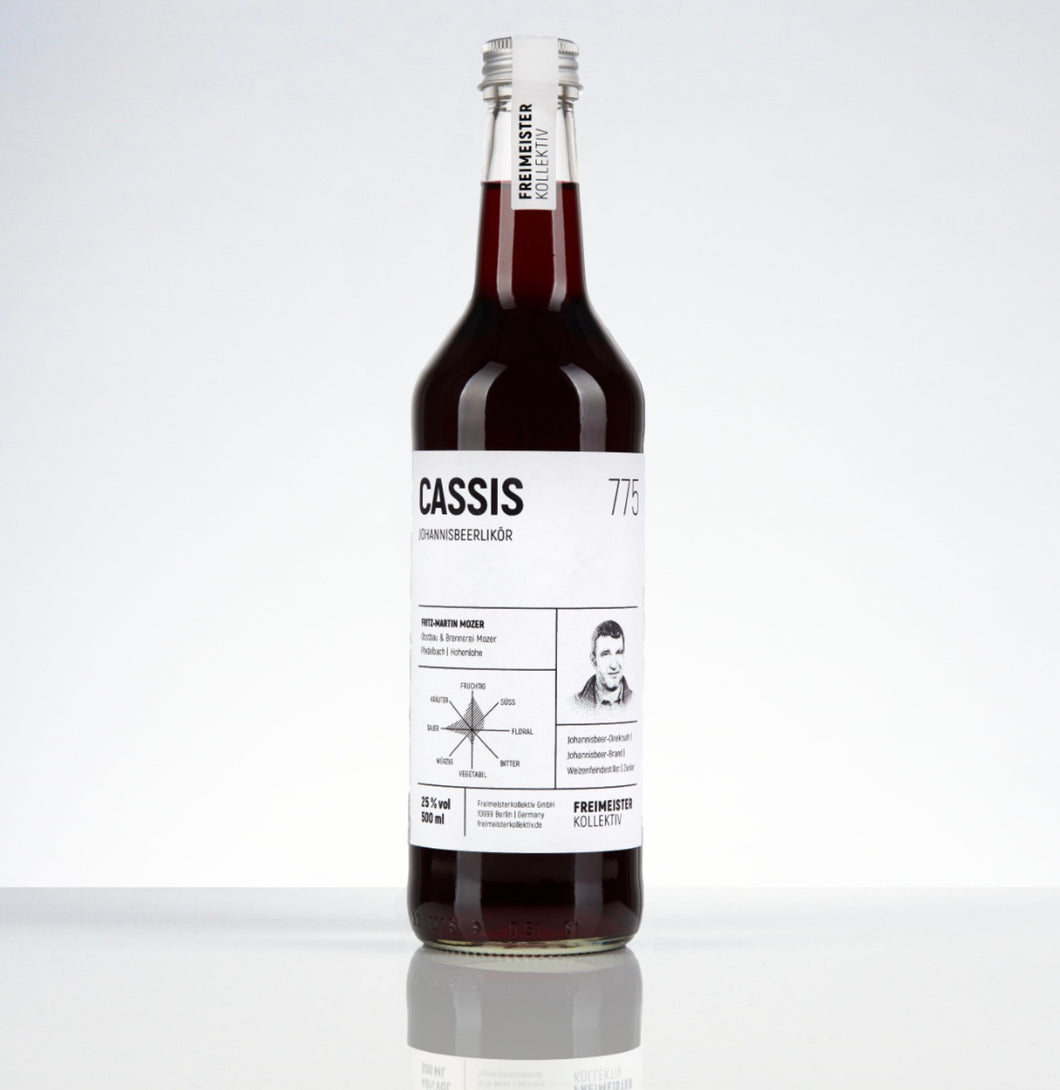 Cassis Liqueur 775 Freimeister Kollektiv