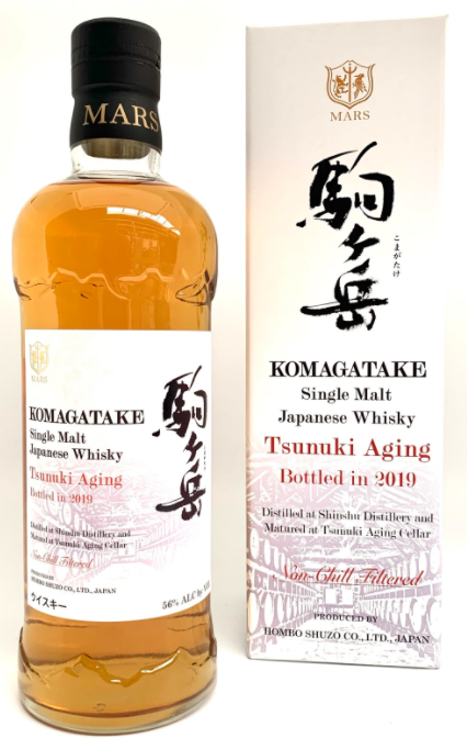 Komagatake Single Malt Tsunuki Aging Bottled in 2019