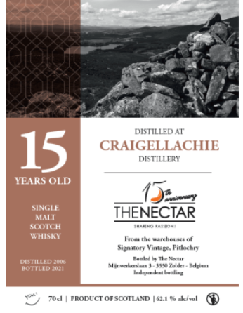 Craigellachie 15y The Nectar