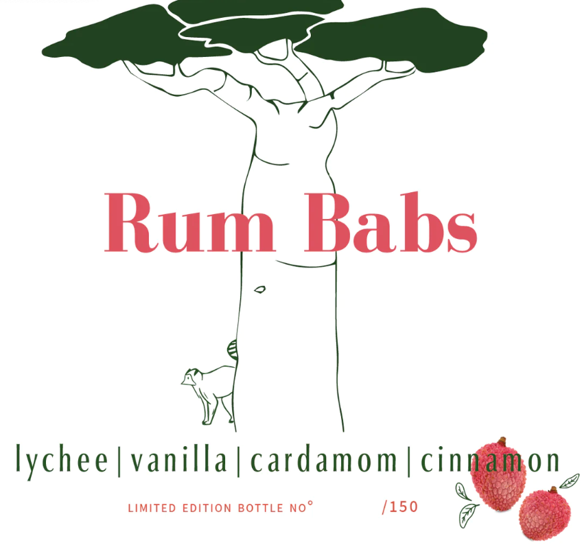 Rum Babs Lychee - Vanilla - Cardamom - Cinnamon